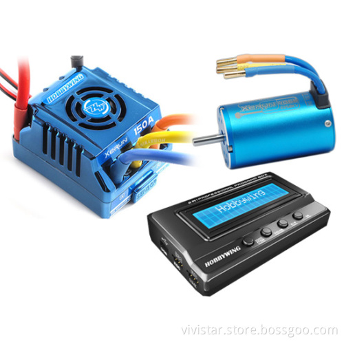 HobbyWing Xerun-150A-SD ESC + 4274SD 1800kV Sensored Motor + Program Box
